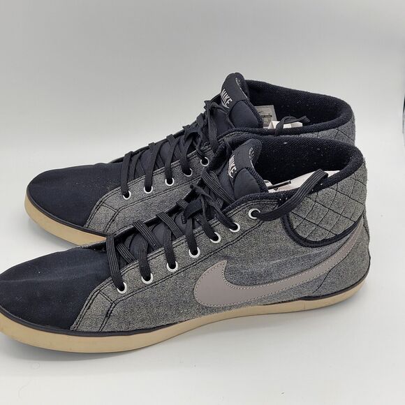 Nike Eastham Mid TxT Mens Size 12 Black Gray - Picture 4 of 8